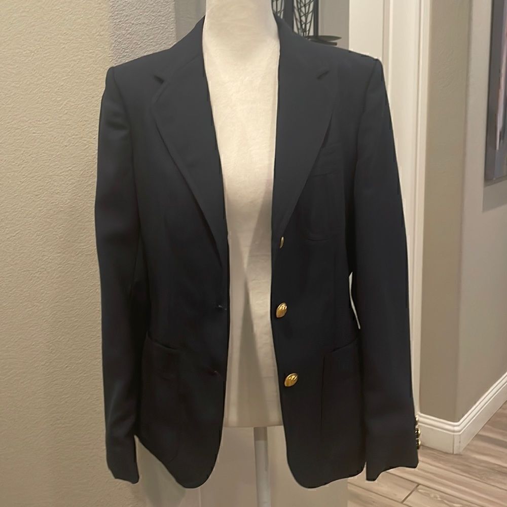 Stanley Blacker For M’Lady Bruhn Classic Woman’s Blazer Jacket Vintage Size 8
